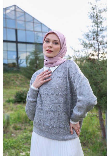 Celina Jakar Eşarp Soft Pembe 9902-17
