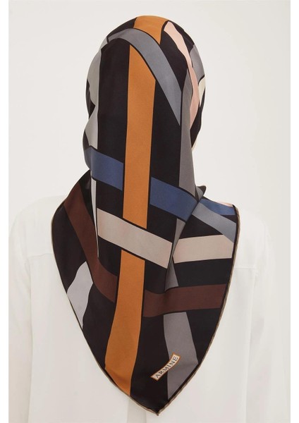 Nostalji Serisi Sura Ipek Eşarp 8923-06 fırsatları