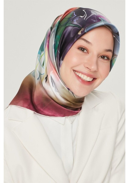 Nostalji Sura Ipek Eşarp 8527D-31