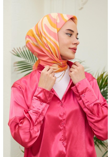 Twist Soft Pudra Pamuk Viskon Eşarp fiyatları