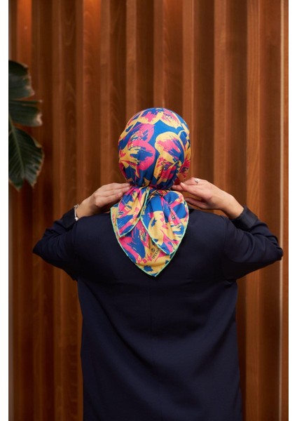 Nature Iris Soft Eşarp Mavi Pembe 1160-08 modelleri