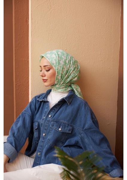 Aura Kazayağı Soft Eşarp Açık Yeşil 1155-15 fiyatları