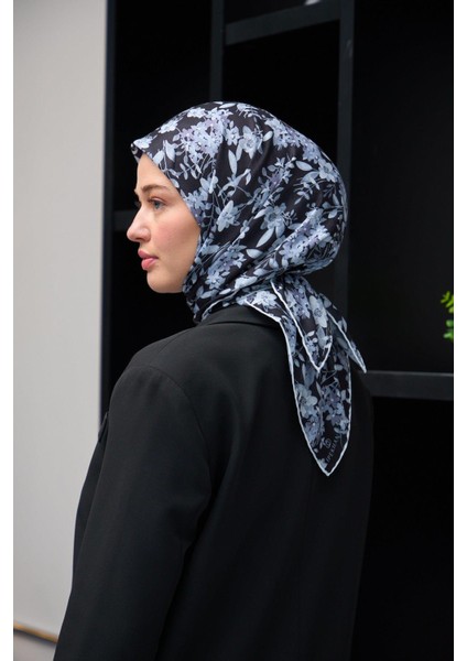 Harmony Collection Soft Eşarp Siyah Gri 1177-13 modelleri