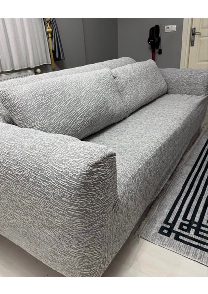 Koltuk Örtüsü 3+3+1+1 Takımı Lastikli Esnek Yıkanabilir Çekyat Kanepe Kılıfı. modelleri