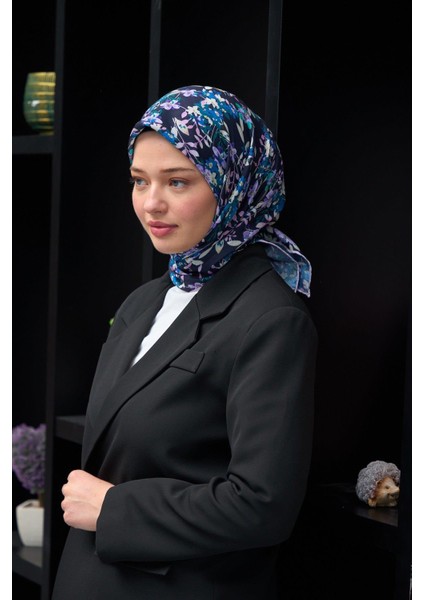 Harmony Collection Soft Eşarp Lacivert Pembe 1177-15 modelleri