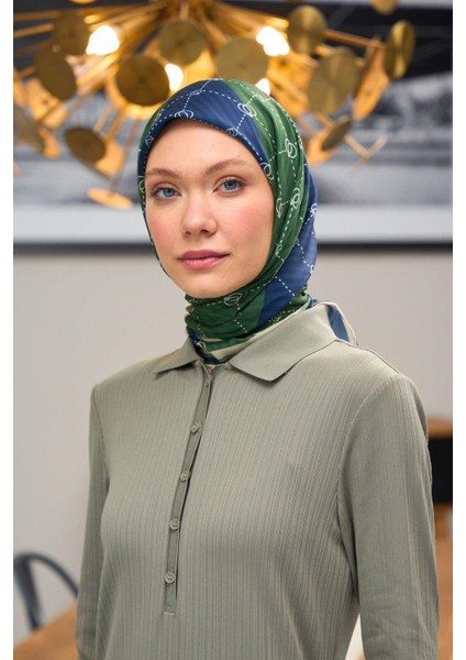 Harmony Collection Soft Eşarp Koyu Yeşil 1176-05