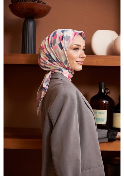 Colorday Puan Soft Eşarp Gri Lacivert 1161-05 fiyatları