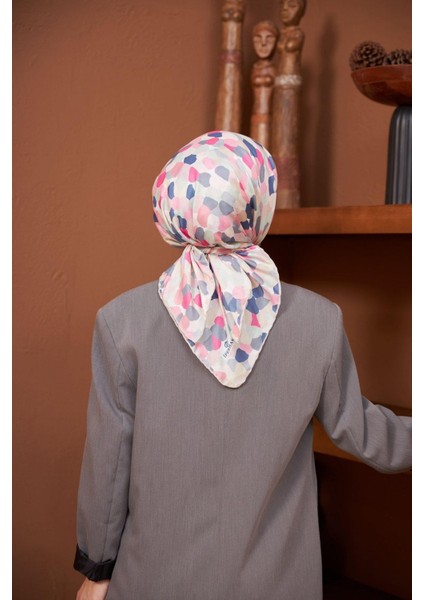 Colorday Puan Soft Eşarp Gri Lacivert 1161-05 modelleri