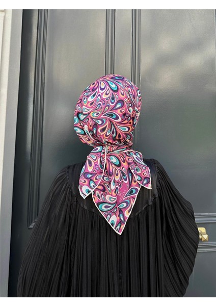 Relax Ebruli Soft Eşarp Pembe 1147-05 modelleri