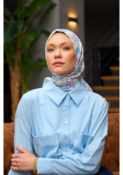 Harmony Collection Soft Eşarp Pudra Lila 1177-06