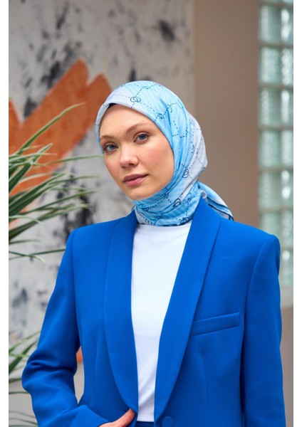 Harmony Collection Soft Eşarp Mavi 1176-11