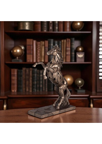 Veronese Biblolar-Wise Atlar-Wıse At Biblo IŞIKLI-20X9,5X28*5 CM-JWU78111A1 fırsatları