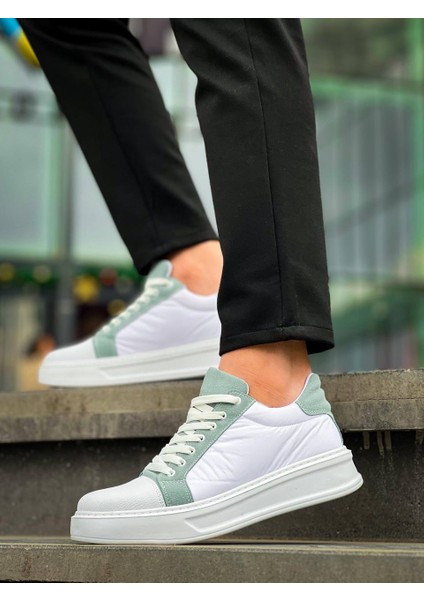 J-X46 Bağcıklı Ortopedik Taban Günlük Paraşüt Kumaş Erkek Spor Sneaker Ayakkabı Bt Beyaz/mavi modelleri