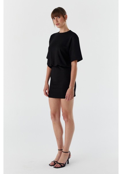 Beli Lastikli Elbise Sıyah fiyatları