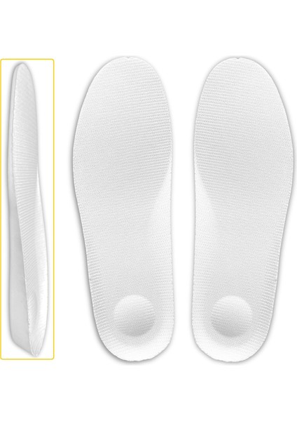 Tam Ortopedik Darbe Emici Spor Iç Tabanlık, Koşu, Yürüyüş ve Iş Için Rahat Ayakkabı Tabanı, 1 Çift