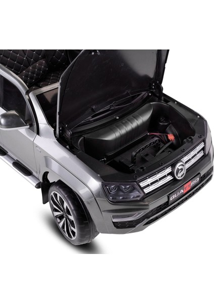 441 Quattro 4x4 24V Uzaktan Kumandalı Akülü Araba Metalik Füme Boyalı Füme indirimleri