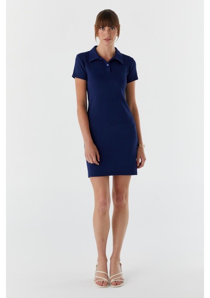 Polo Yaka Elbise Lacı modelleri