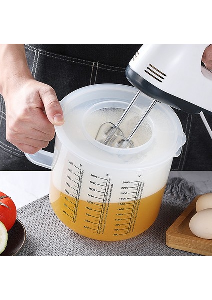 Kapaklı Pişirme Için Plastik Ons Ölçme Kapları ve Karıştırma Sürahisi Sıçrama Korumalı ml Sıvı Ölçme Sürahileri/kavanozları (Yurt Dışından) fırsatları