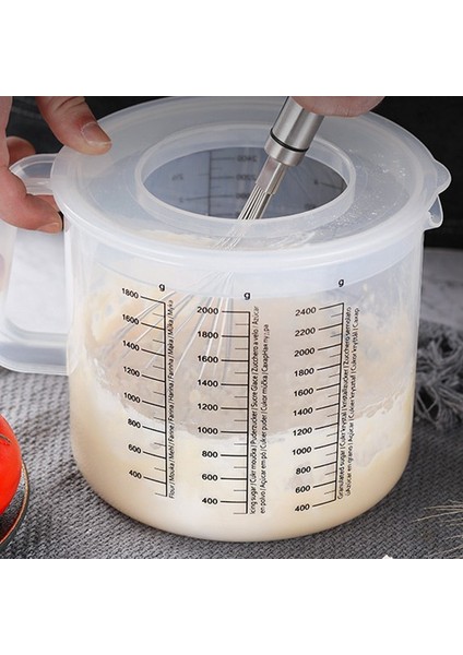 Kapaklı Pişirme Için Plastik Ons Ölçme Kapları ve Karıştırma Sürahisi Sıçrama Korumalı ml Sıvı Ölçme Sürahileri/kavanozları (Yurt Dışından) indirimleri