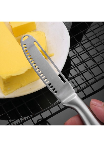 Tereyağı Bıçağı Delik Peynir Tatlı Bıçağı Paslanmaz Çelik Reçel Bıçağı Çatal Bıçak Takımı Tost Kremalı Ekmek Peynir Kesici Mutfak Aletleri (Yurt Dışından) modelleri