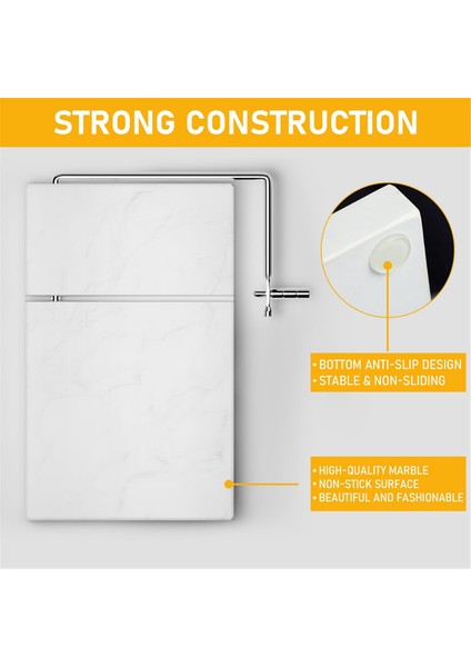 Peynir Dilimleyici Peynir Kesici 5 Yedek Kesme Tel Mermer Tahta Peynir Dilimleyici Mutfak Aleti (Yurt Dışından) indirimleri