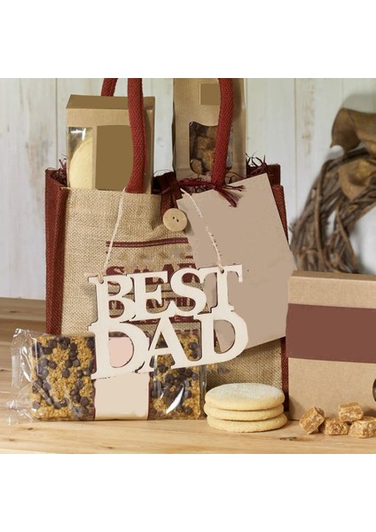 40 Adet En Iyi Baba Bitmemiş Ahşap El Sanatları, Babalar Günü Hediyeleri Için Dize ile Hediye Etiketleri, Babanın Doğum Günü Partisi Süslemeleri (Yurt Dışından) fırsatları
