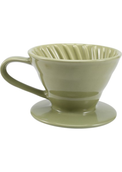 Koonan Seramik El Demleme Kahve Filtresi Kupası Konik Filtre Kahve Damlatıcısı Kiti Ev Kahve Aletleri Pour Over Kahve Standı B (Yurt Dışından)