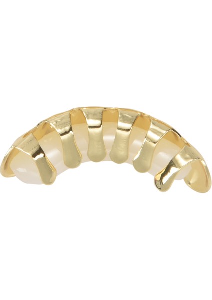 Altın Erkekler ve Kadınlar Unisex Moda Hip Hop Diş Grillz Yüksek Kaliteli Takı Süslemeleri Bakır Diş Parantez Cadılar Bayramı Dekoratif Parantez (Yurt Dışından) indirimleri
