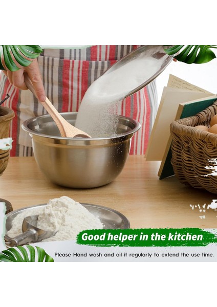 12 Inç Ahşap Danimarka Hamur Çırpma Teli Ekşi Maya Çırpma Teli Hamur Mikseri Ekmek Çırpma Aleti Ekşi Maya Ekmeği Karıştırmak Için (Yurt Dışından) fırsatları