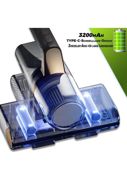 Mites El Süpürgesi,uv-C Işıklı Mite Sucker,mite Elektrikli Süpürge,mite Süpürge,yatak,kanepe,halılar Yeşil (Yurt Dışından) fiyatları