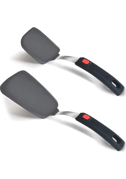 Esnek Silikon Spatula Döner, Yapışmaz Tencere, Mutfak Gereçleri Için 600°F Isıya Dayanıklı Silikon Spatula Seti (Yurt Dışından)