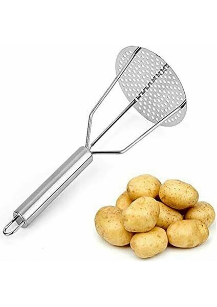 Kremalı Patates Püresi Sebze Meyve Için Saplı Paslanmaz Çelik Patates Ezici Çeşitli Yiyecekler Mutfak Aletleri (Yurt Dışından) fiyatları