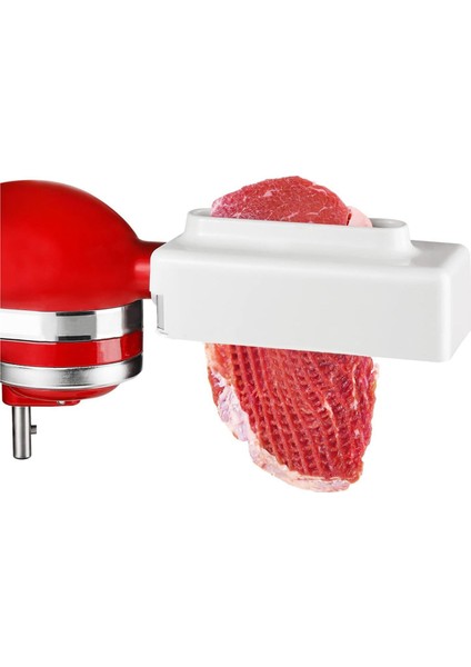 Kitchenaid Stand Mikseri Için Et Yumuşatıcı Paslanmaz Çelik Dişliler Et Yumuşatıcı Mutfak Kümes Hayvanı Yumuşatıcıları Beyaz (Yurt Dışından)