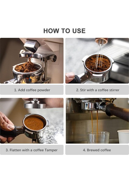 51MM Espresso Sabotaj ve Karıştırıcı Seti, Ahşap Saplı Pres ve Espresso Makinesi Aksesuarları Için Wdt Aracı (Yurt Dışından) indirimleri