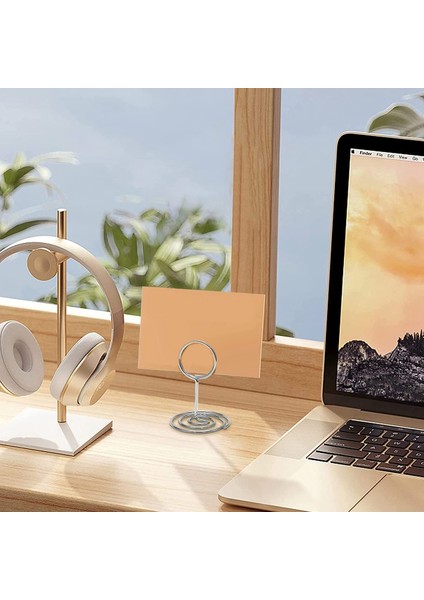 Masa Numarası Tutucuları 20 Adet - 2 Inç Mini Yer Kartı Tutucu Kısa Masa Numarası Standları Düğün Partisi Için (Gümüş) (Yurt Dışından) modelleri