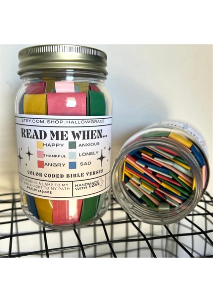 Duygular ve Hisler Için 2 Adet Incil Ayetleri Kavanozu, Kavanozda Incil Ayetleri, Kutsal Kitap Kavanozu, Tanrı'nın Teşviki, Dua Talebi, B (Yurt Dışından) fiyatları