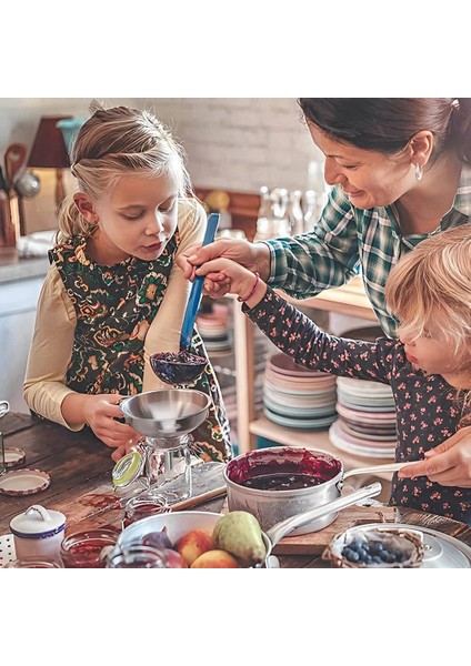 Sıvıları, Yağı, Reçel Yapmayı Aktarmak Için 200 Mesh Gıda Filtresi Süzgeçli 5.1 Inç 304 Paslanmaz Çelik Mutfak Hunisi (Yurt Dışından) indirimleri