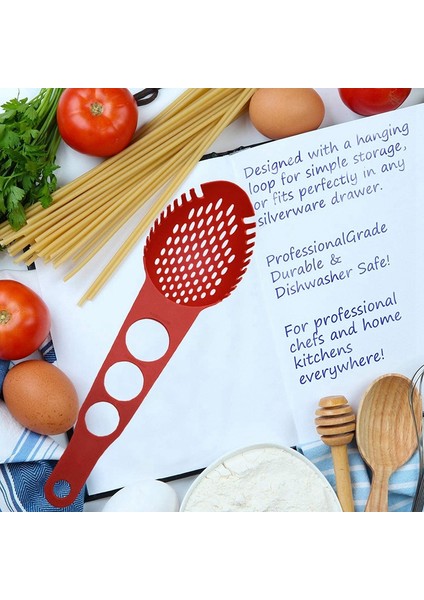 Naylon Spagetti Sunucusu Yapışmaz Makarna Çatalı Oluklu Kaşık Gıda Süzgeci Spagetti Ölçü Aracı Süzgeç Pota (Yurt Dışından) indirimleri