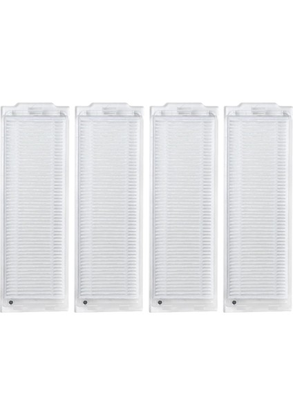 4 Adet Yıkanabilir Hepa Hava Filtreleri Xiaomi Mijia Mi Robot Vakum Paspas-P Pro STYTJ02YM Temizlik Robotu Aksesuarları STYTJO2M (Yurt Dışından)