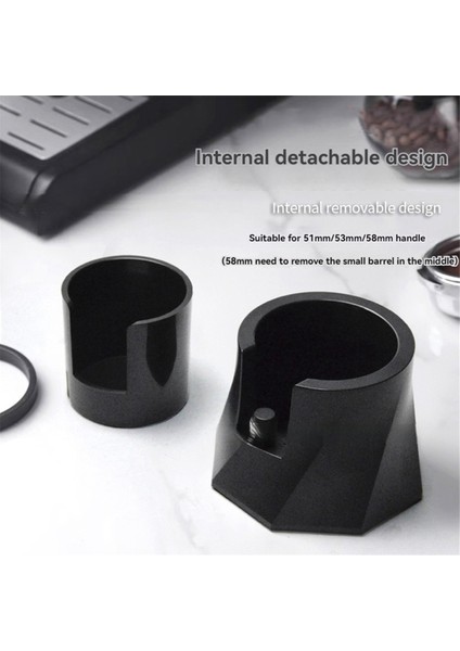 51/53/58MM Saplı Kahve Tamper Tutucu, Kaymaz Tabanlı, Kafe Dükkanı Restoran Için Yükseklik Ayarlanabilir Düzenleyici (Yurt Dışından) modelleri