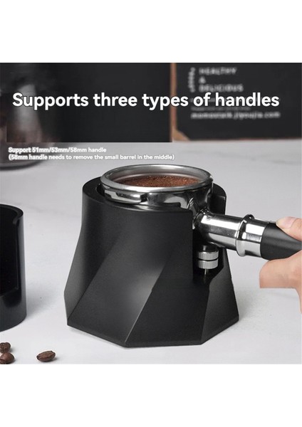51/53/58MM Saplı Kahve Tamper Tutucu, Kaymaz Tabanlı, Kafe Dükkanı Restoran Için Yükseklik Ayarlanabilir Düzenleyici (Yurt Dışından) indirimleri