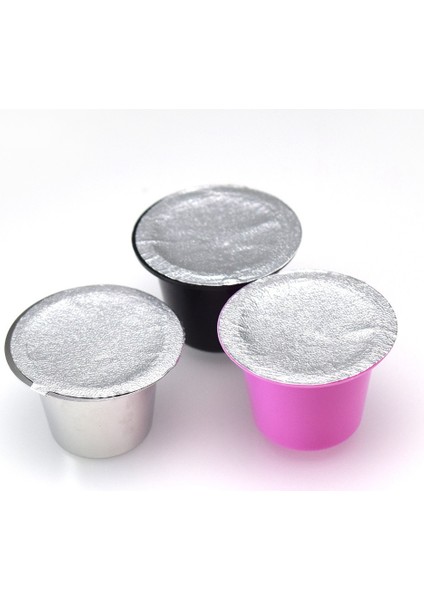 100 Adet 37MM Alüminyum Folyo Kapaklar Alüminyum Kapaklar Mühürler Folyo Kapaklar ile Uyumlu Nespresso Kapsülleri Kahve Kapsülleri (Yurt Dışından) fırsatları