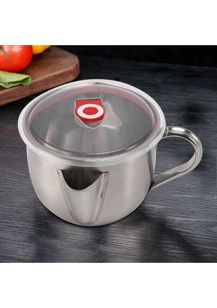 1000ML Çok Fonksiyonlu 304 Paslanmaz Çelik Sos Yağı Çorbası Yağ Ayırıcı Gres Yağlayıcı Filtre Süzgeç Kase Mutfak Pişirme Araçları (Yurt Dışından) fiyatları