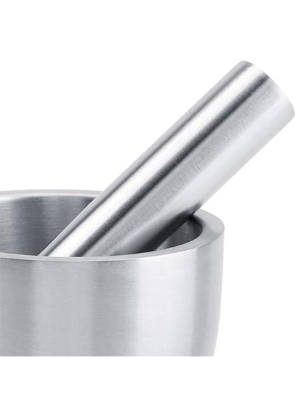 Paslanmaz Çelik Büyük Havan ve Tokmak Baharat Hapı Öğütücü Seti Mutfak Veya Otları Öğütmek Için Koruyucu Kapaklı (Yurt Dışından) fiyatları