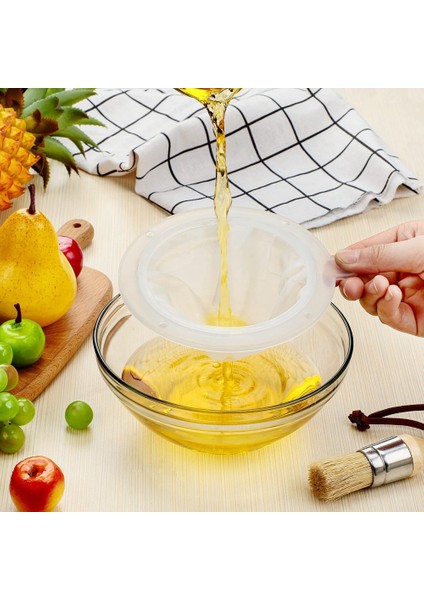 4 Adet 200 Örgü Gıda Filtresi Süzgeç Elek Ince Örgü Naylon Örgü Kevgir Plastik Örgü Elek Filtreleme Suyu Hunileri Için (Yurt Dışından) fırsatları