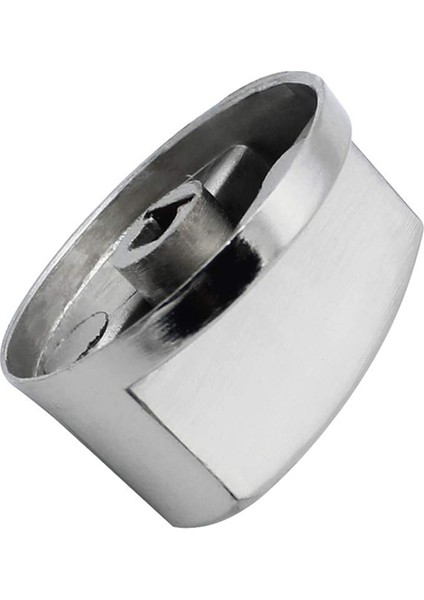 8 Adet Metal Gümüş Gaz Sobası Ocak Kolları Adaptörü Fırın Anahtarı Pişirme Yüzeyi Kontrol Kilitleri Tencere Parçaları Değiştirme (Yurt Dışından)
