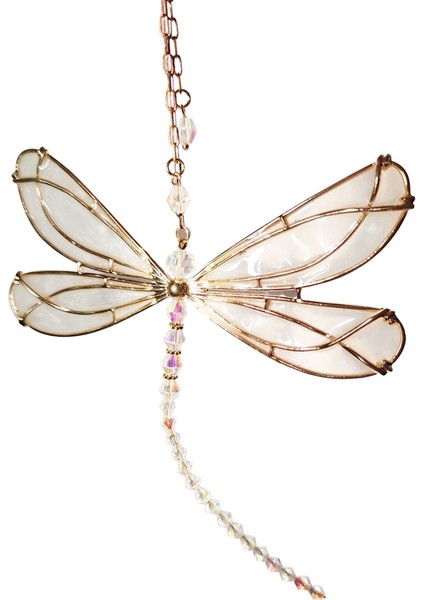 Suncatcher Yusufçuk, Kristaller ile Küçük Dazzle Fly Dragonfly Güneş Yakalayıcı, Gökkuşağı Yapımcısı Kolye Pencere Asılı Süsleme (Yurt Dışından)