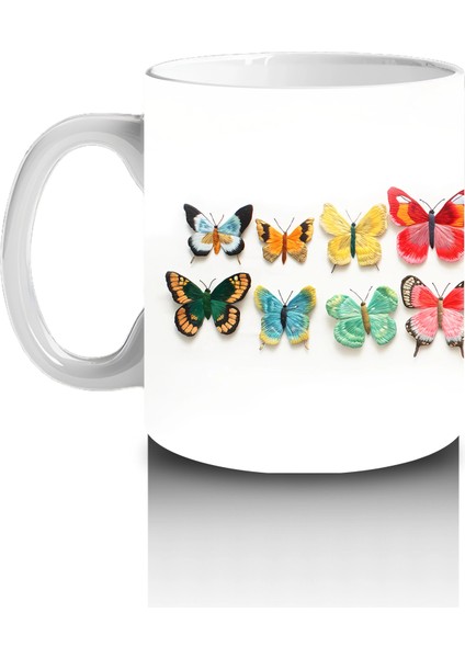 Çatlak Duvar Arasından Bakan Beyaz Kartal - Baskılı Kahve Kupası fiyatları