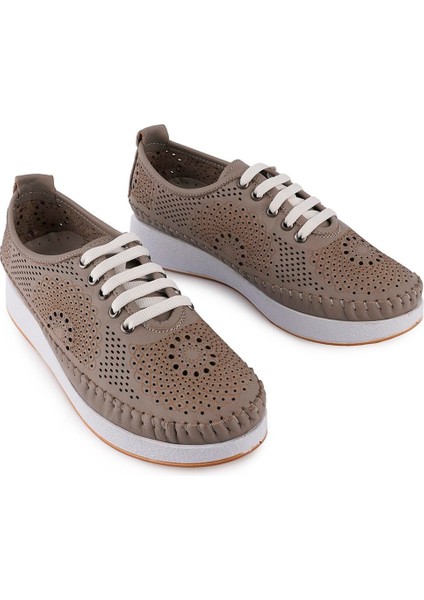 Hakiki Deri Modern Lazer Desenli Rahat Yumuşak Ayakkabı 12-52 Taş Deri fırsatları