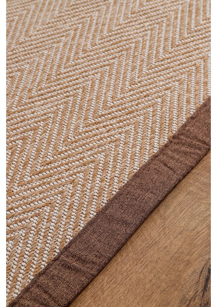 0408-KAHVE Kumaş Bordür Sisal Halı Kilim Hav Toz Vermez Kolay Temizlenen Hasır Kilim indirimleri